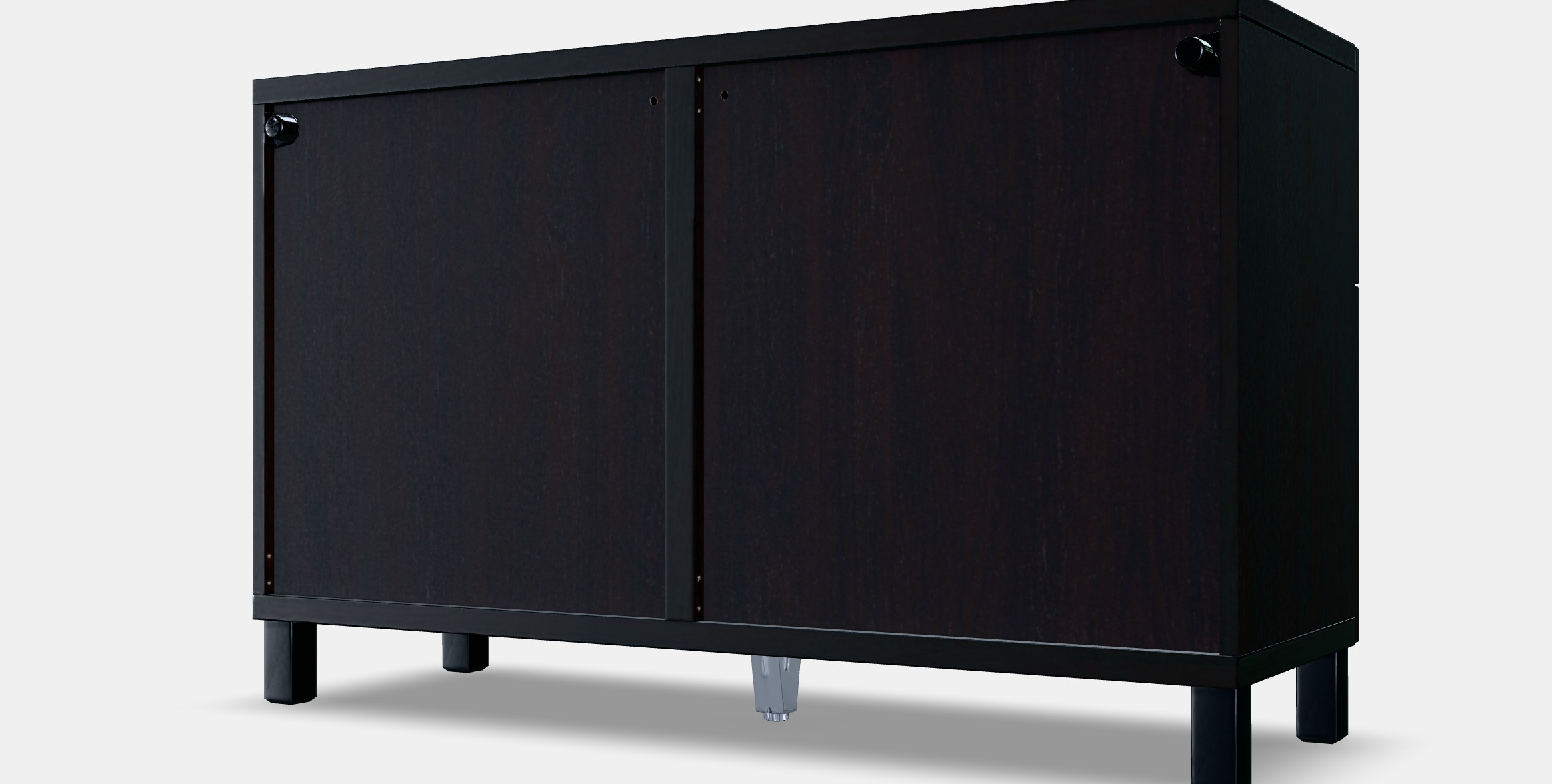 BESTA Storage combination w doors-drawers 3 Low-poly 3D model_4