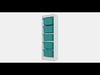 TROFAST Storage combination with boxes 39 Low-poly 3D model_1