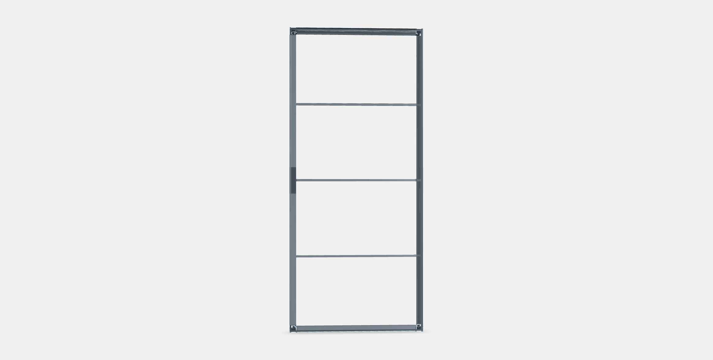 SKYTTA Sliding door frame 11 Low-poly 3D model_14