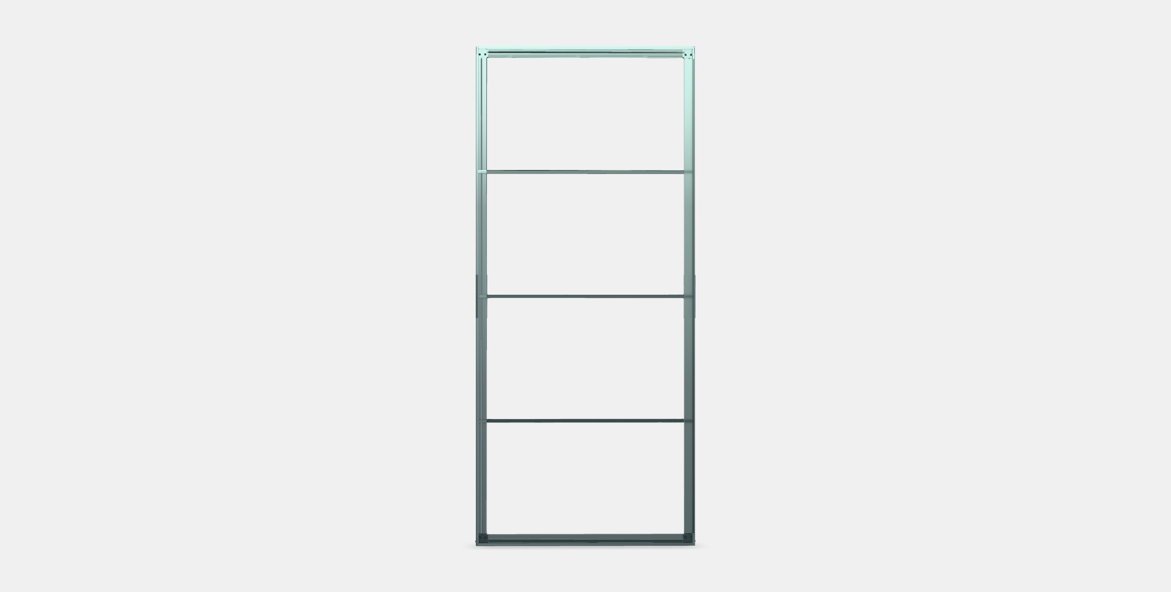 SKYTTA Sliding door frame 11 Low-poly 3D model_10