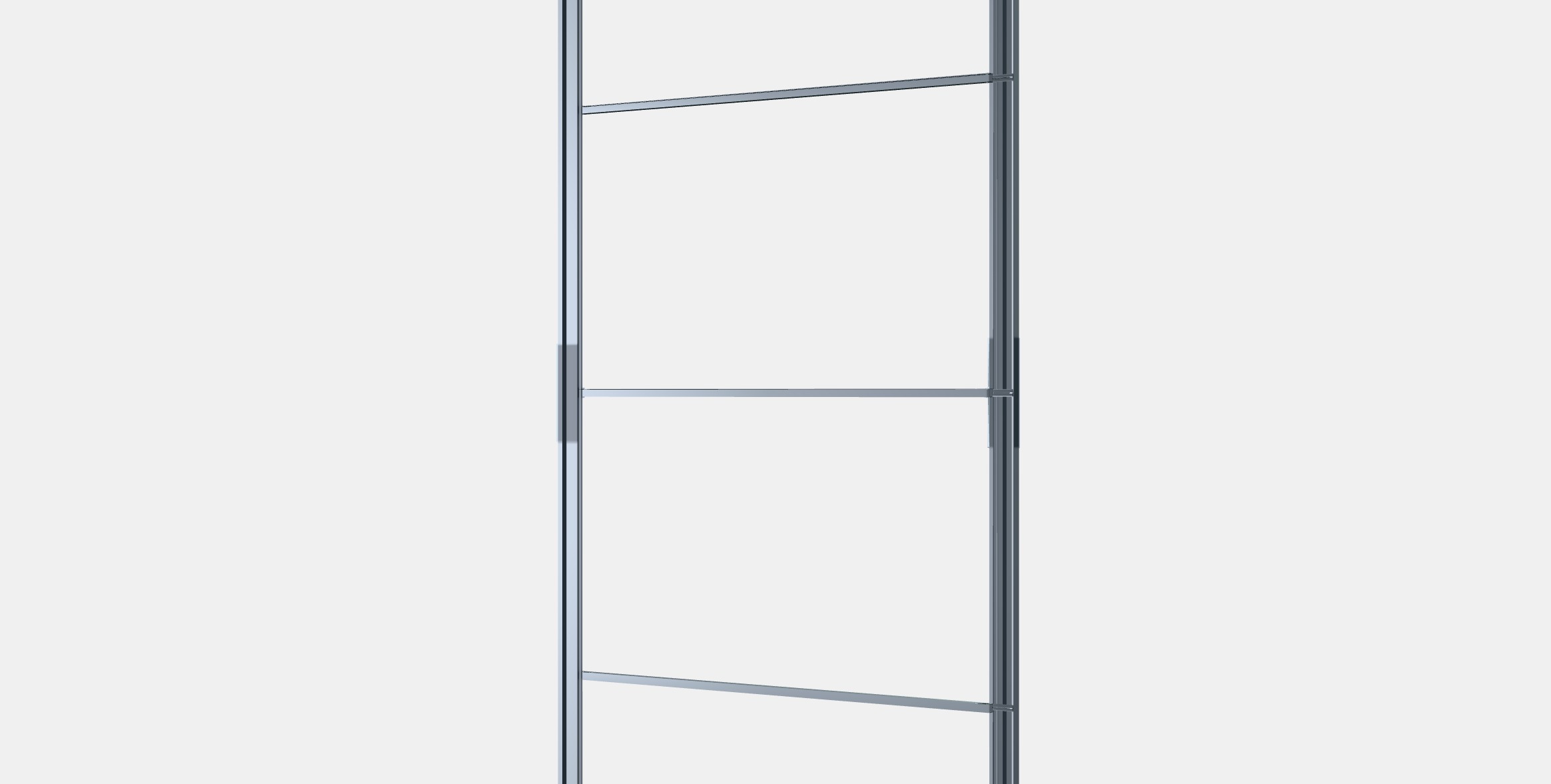 SKYTTA Sliding door frame 11 Low-poly 3D model_6