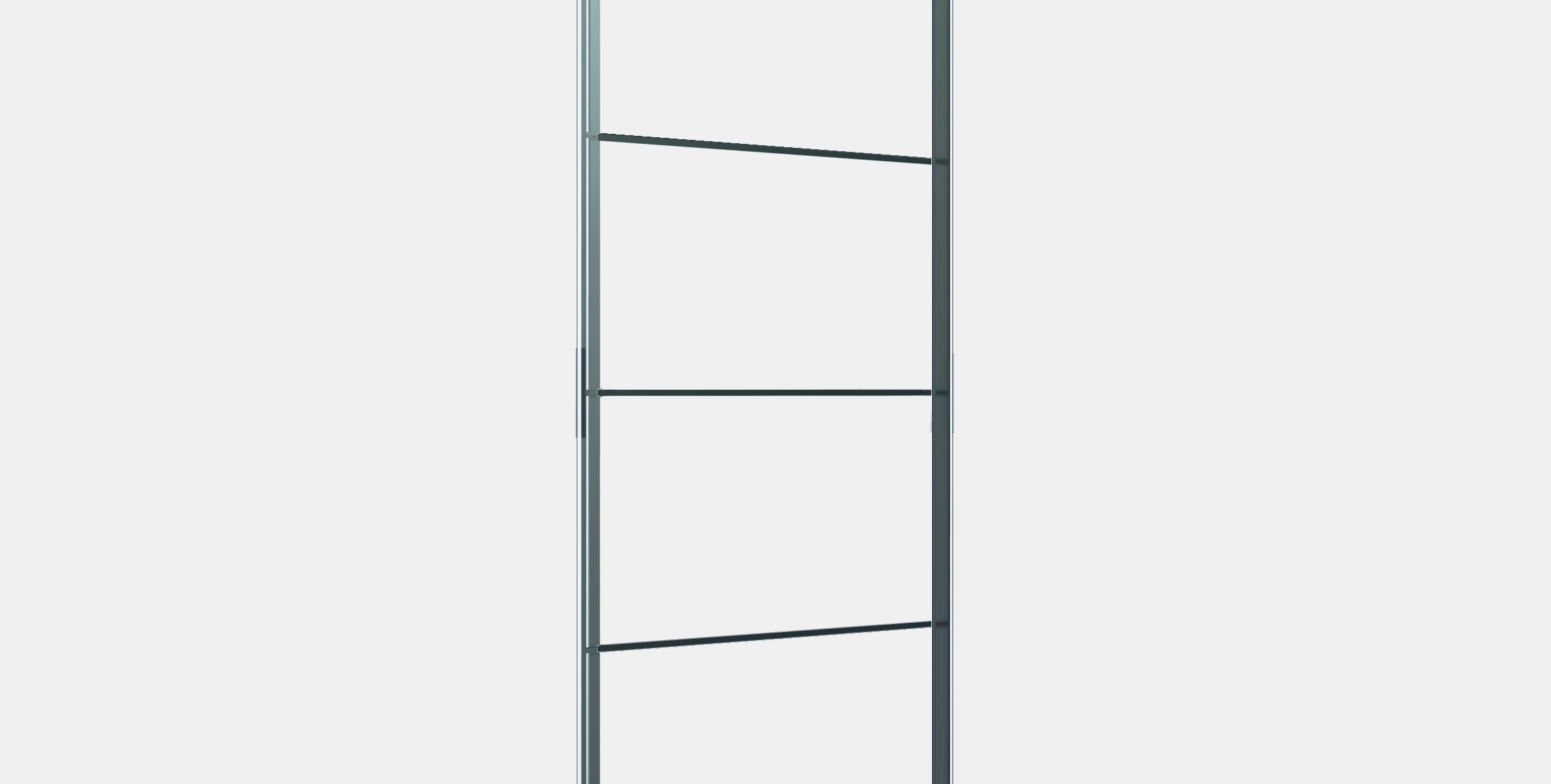 SKYTTA Sliding door frame 11 Low-poly 3D model_9