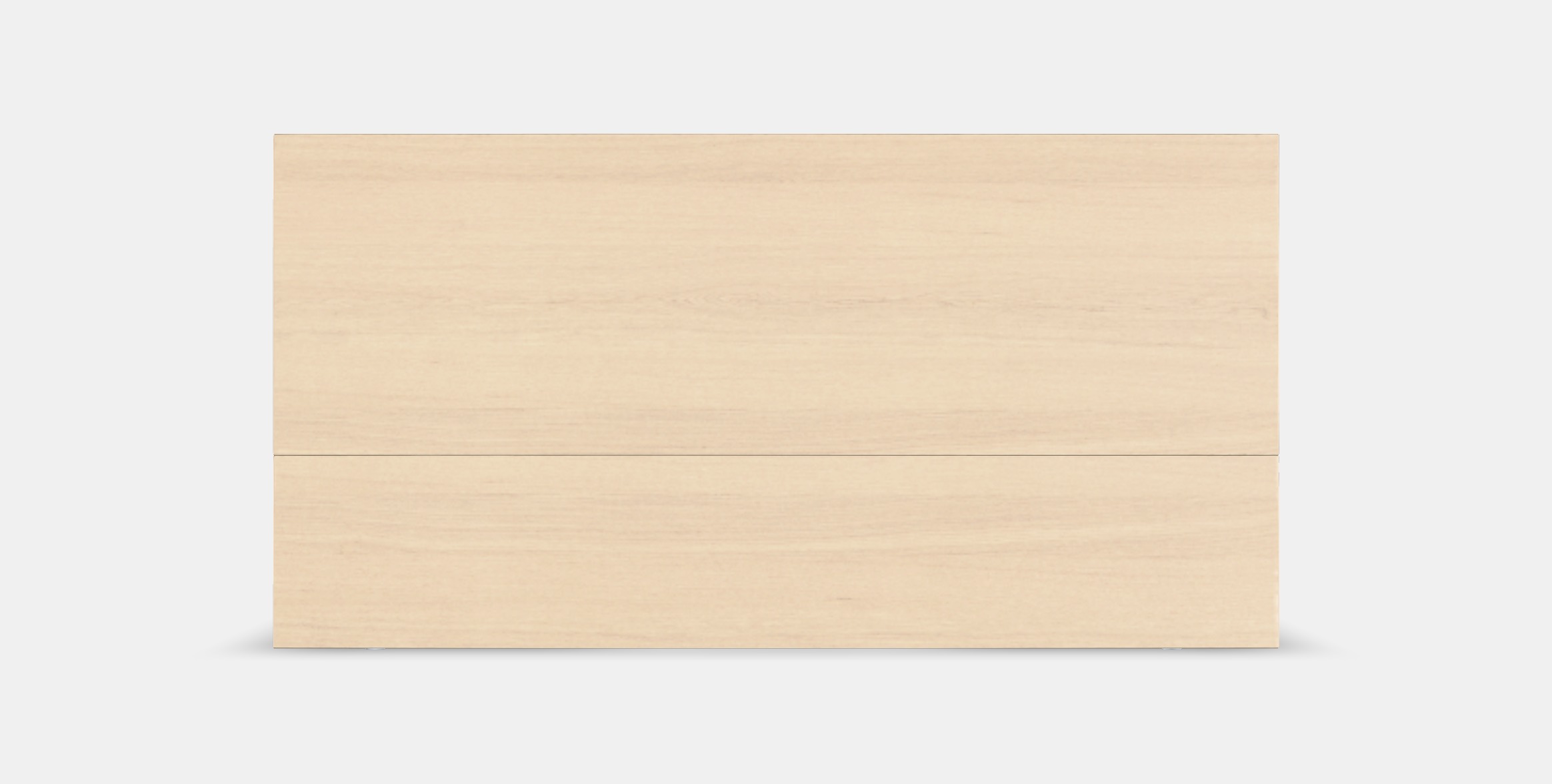 MALM Bed frame high w 4 storage boxes 14 Low-poly 3D model_16