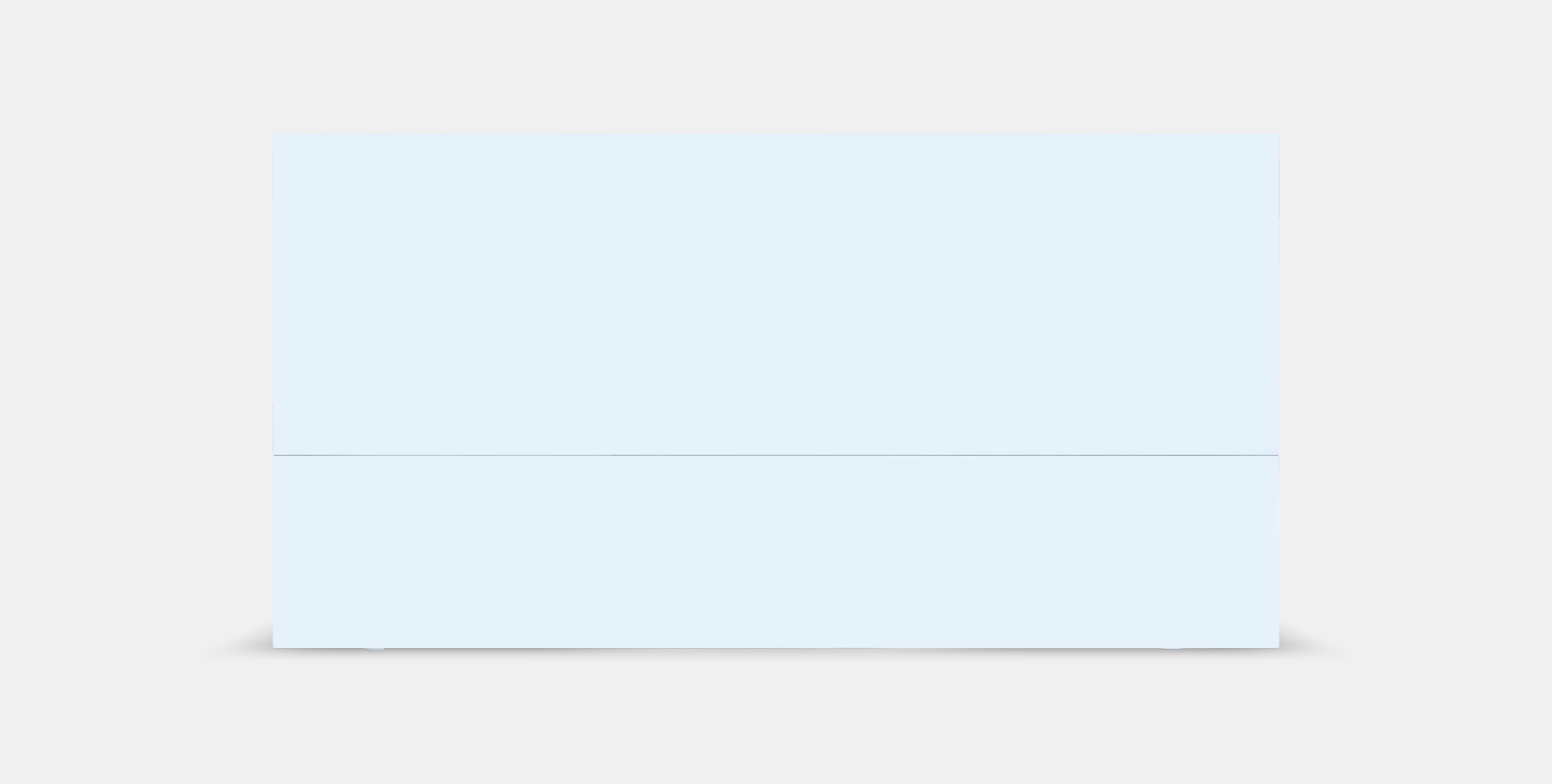 MALM Bed frame high w 4 storage boxes 15 Low-poly 3D model_15