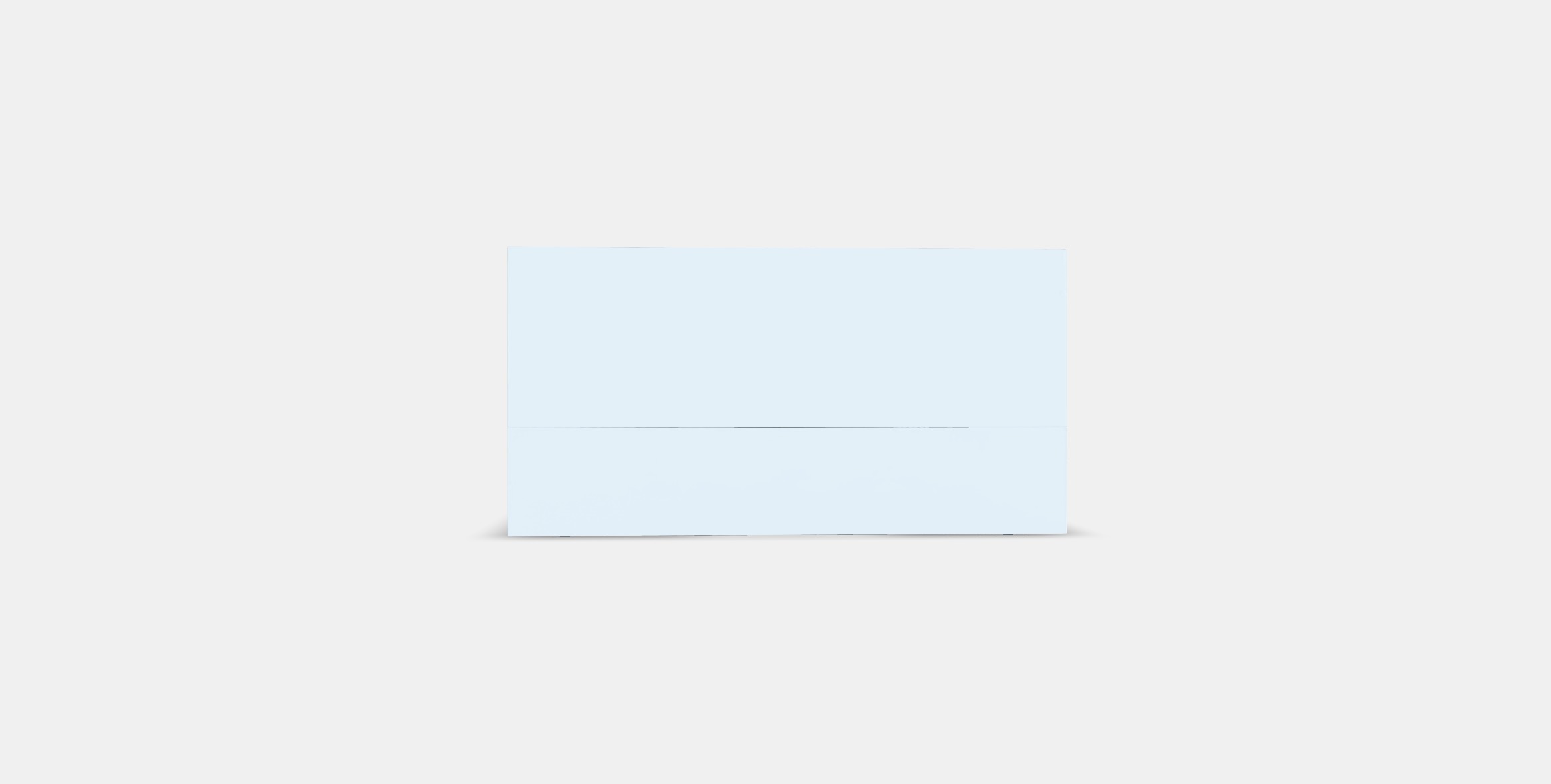 MALM Bed frame high w 4 storage boxes 16 Low-poly 3D model_14