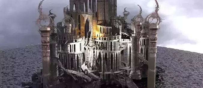 Art deco illusionist grand halls