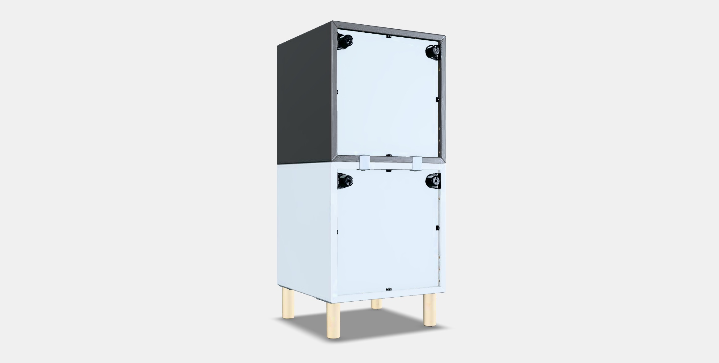 EKET Cabinet combination with legs 5 Low-poly 3D model_16