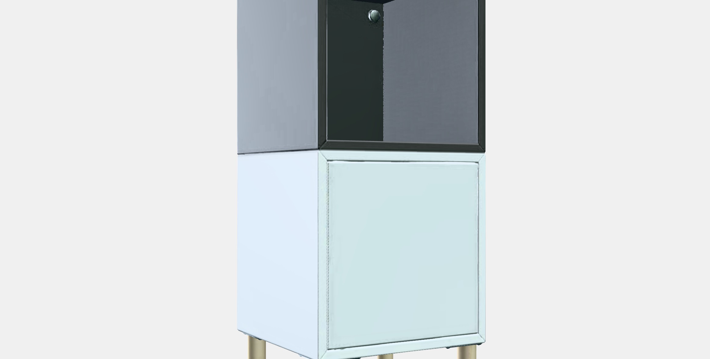 EKET Cabinet combination with legs 5 Low-poly 3D model_9