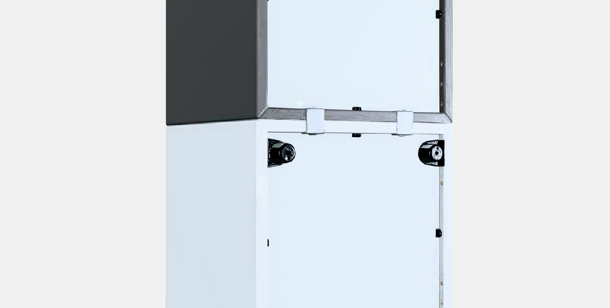 EKET Cabinet combination with legs 5 Low-poly 3D model_2