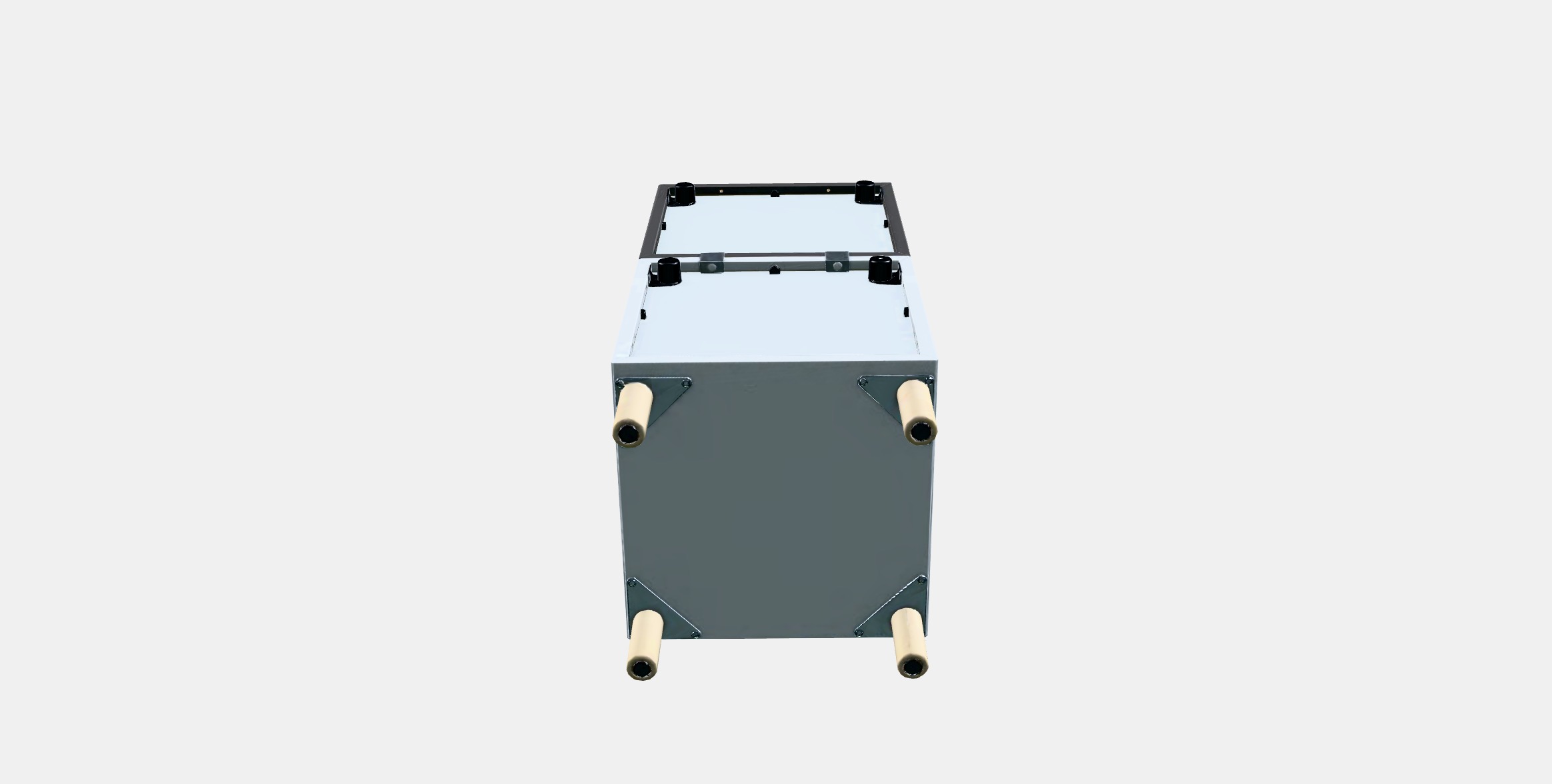 EKET Cabinet combination with legs 5 Low-poly 3D model_7