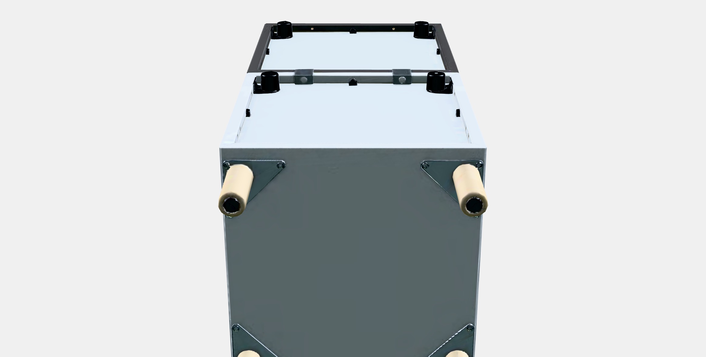 EKET Cabinet combination with legs 5 Low-poly 3D model_8