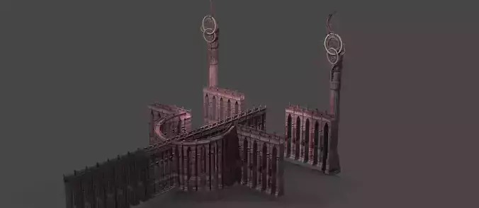 Art deco illusionist grand stairs 2 