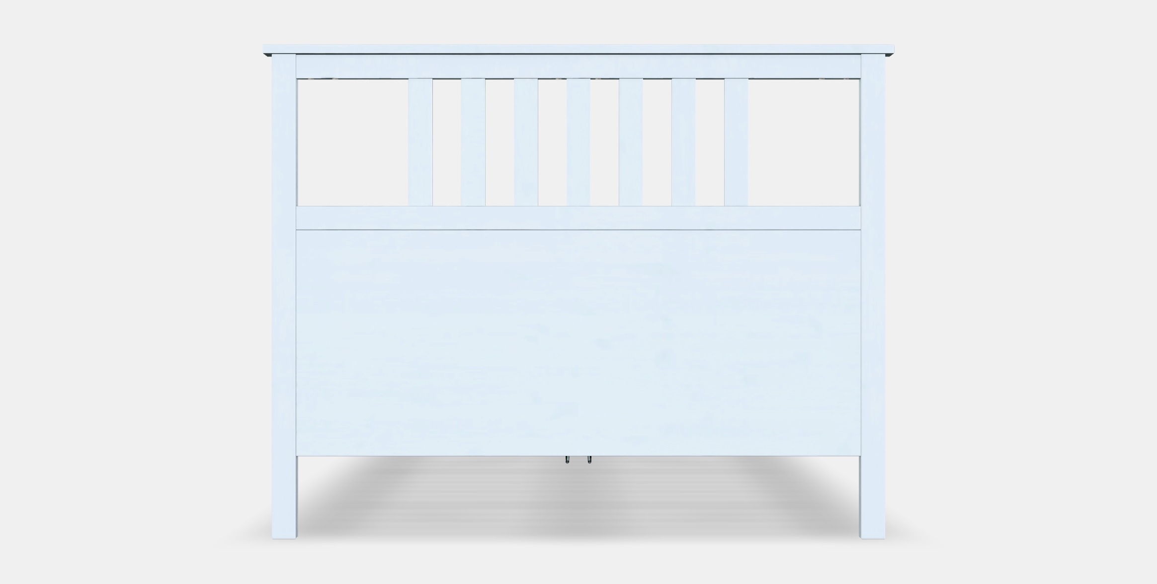 HEMNES Bed frame 18 Low-poly 3D model_15