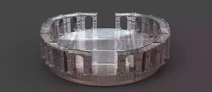 Art deco illusionist Garden 1