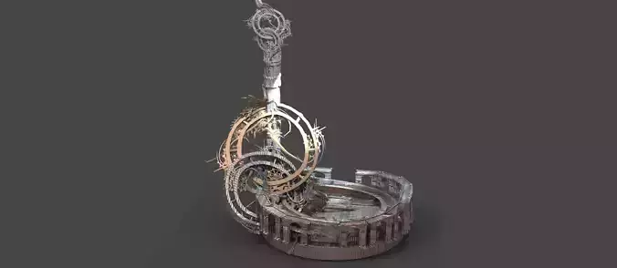 Steampunk Clock garden