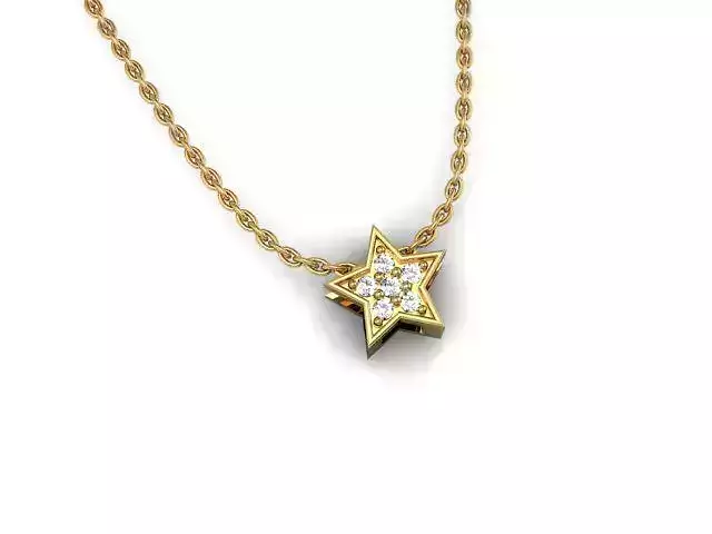 Pingente Estrela Cravejada