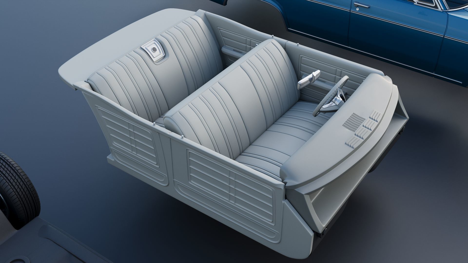 Chevrolet Impala 4-Door 1966 3D print model_27