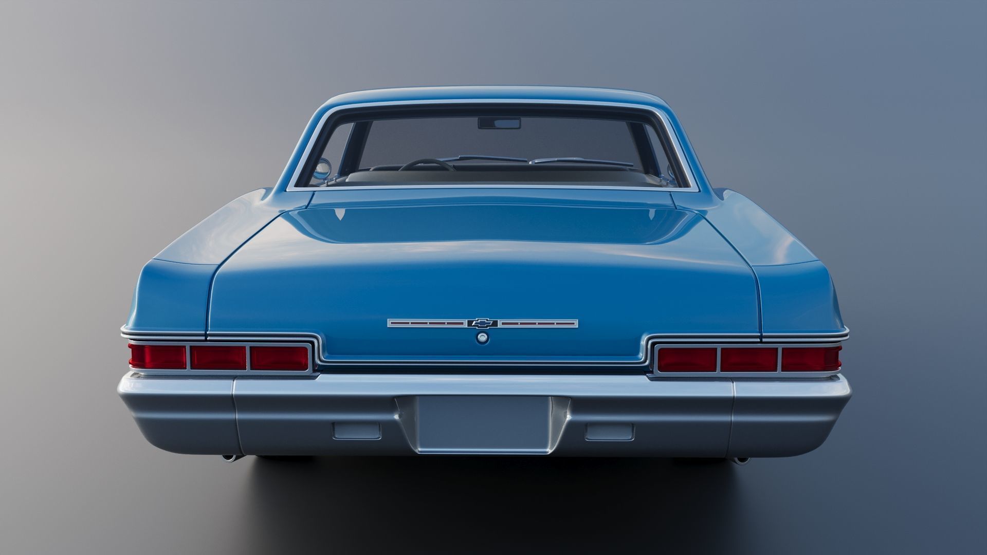 Chevrolet Impala 4-Door 1966 3D print model_7