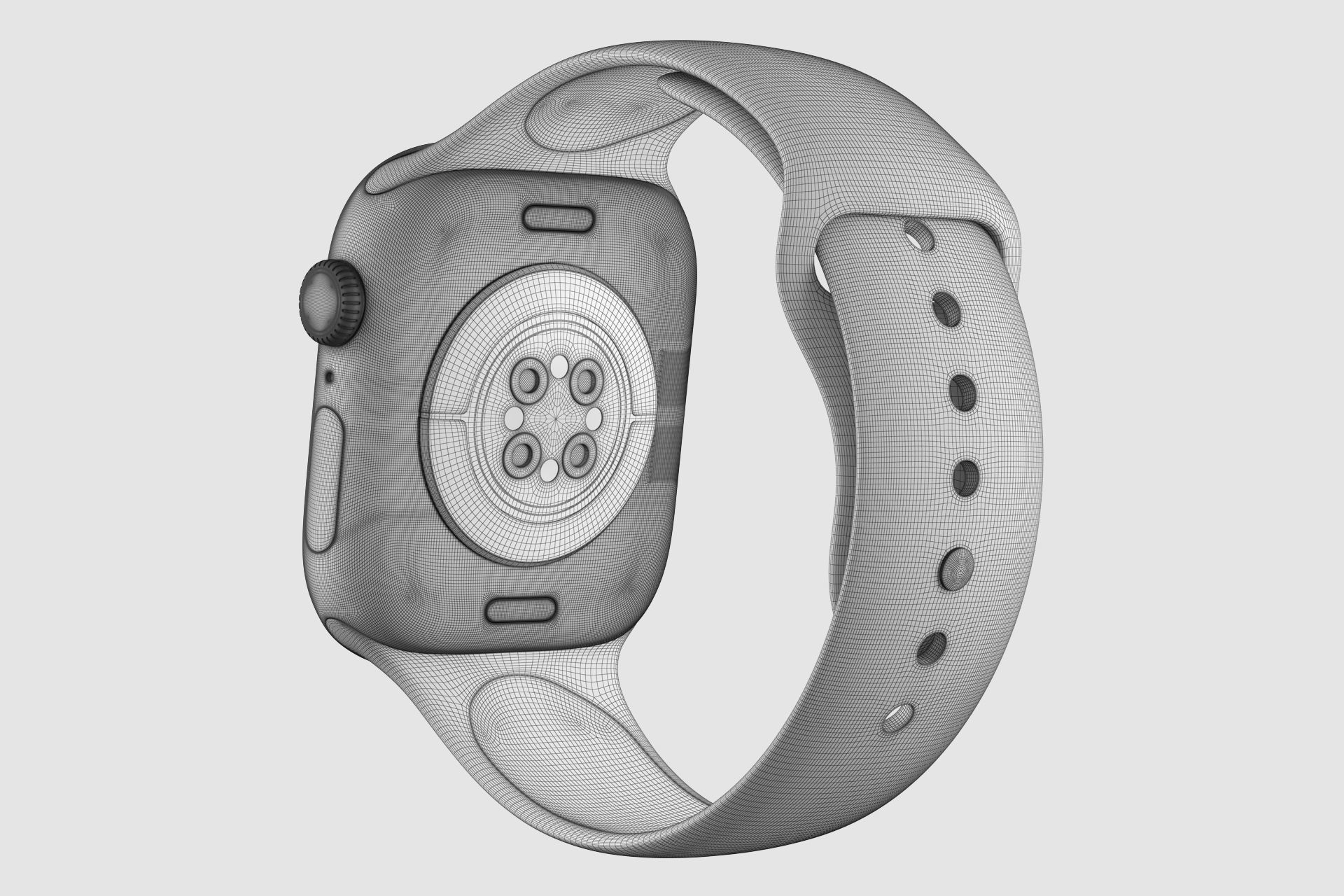 Apple Watch Series 10 Aluminum and Titanium All colors 3D model_18
