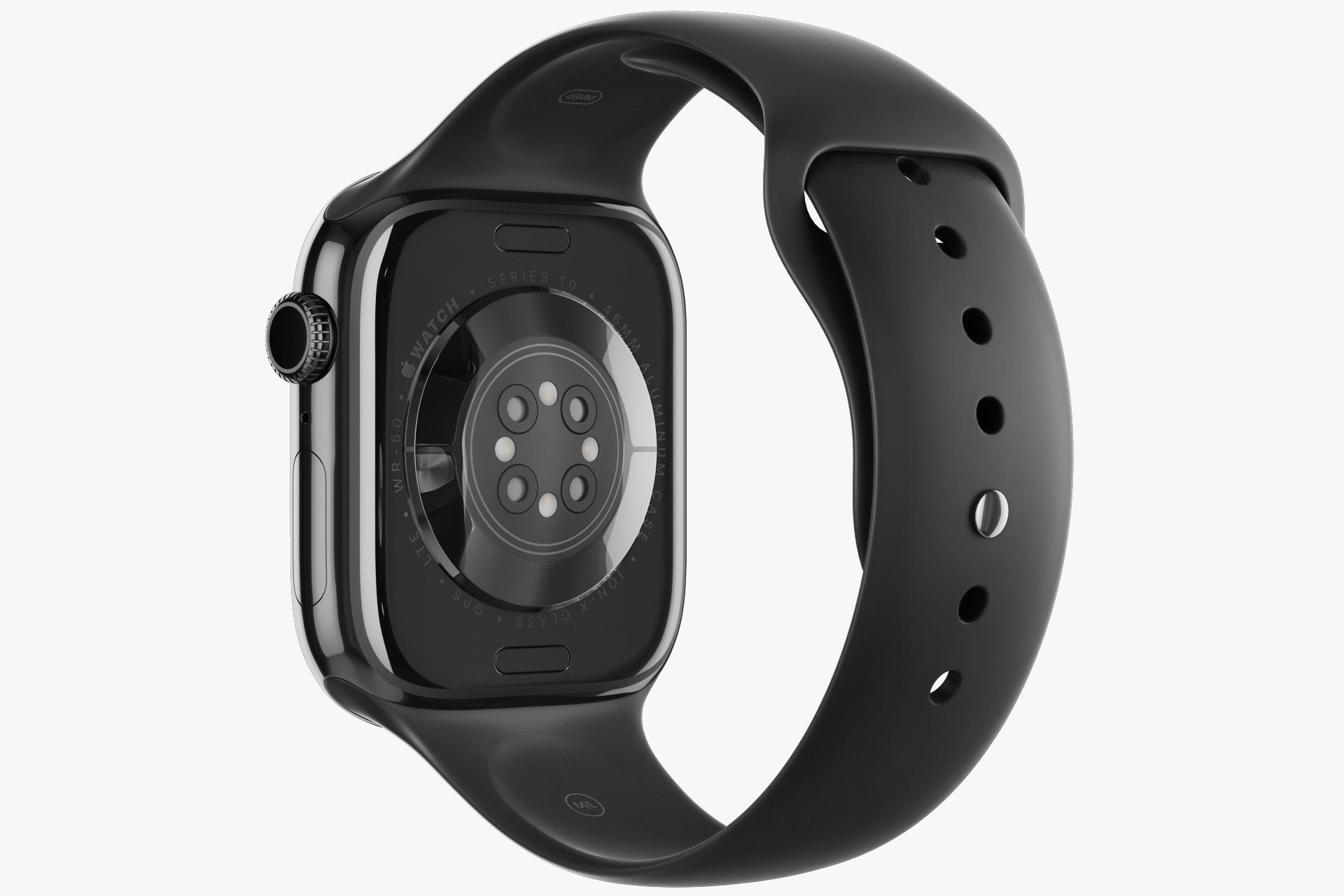 Apple Watch Series 10 Aluminum and Titanium All colors 3D model_21