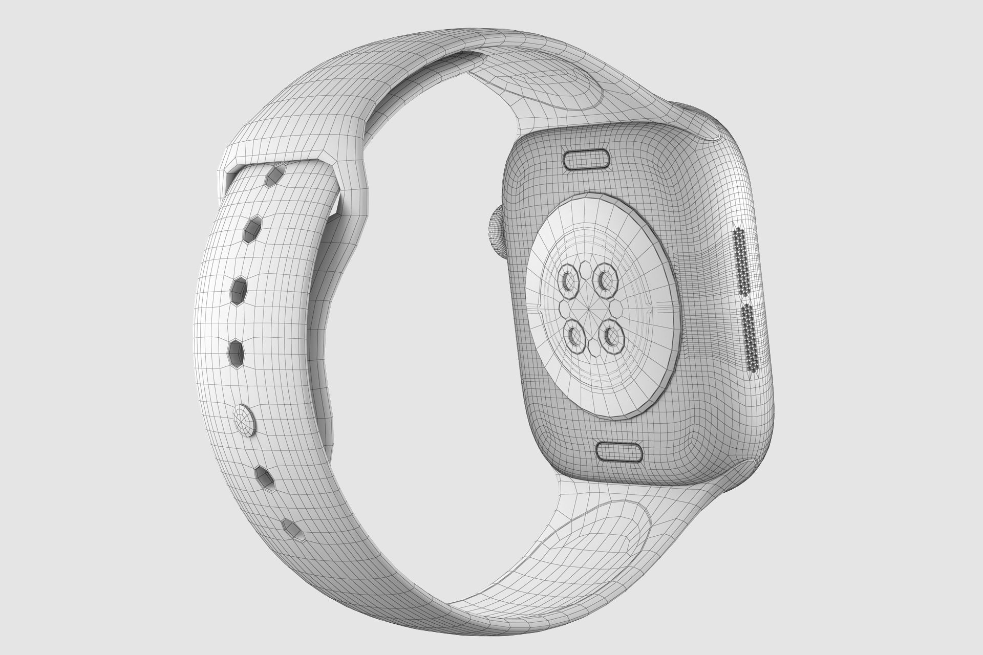 Apple Watch Series 10 Aluminum and Titanium All colors 3D model_19