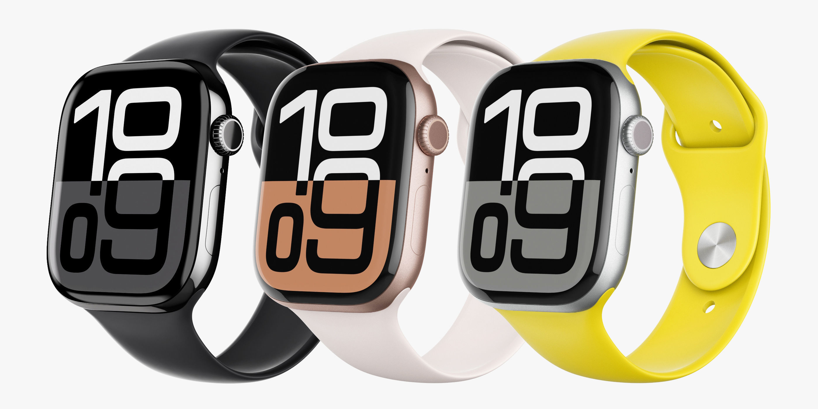 Apple Watch Series 10 Aluminum and Titanium All colors 3D model_11