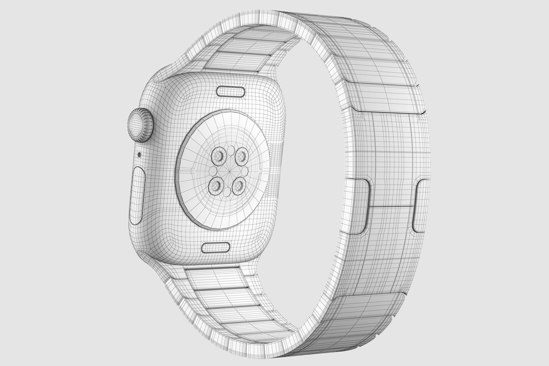 Apple Watch Series 10 Aluminum and Titanium All colors 3D model_42