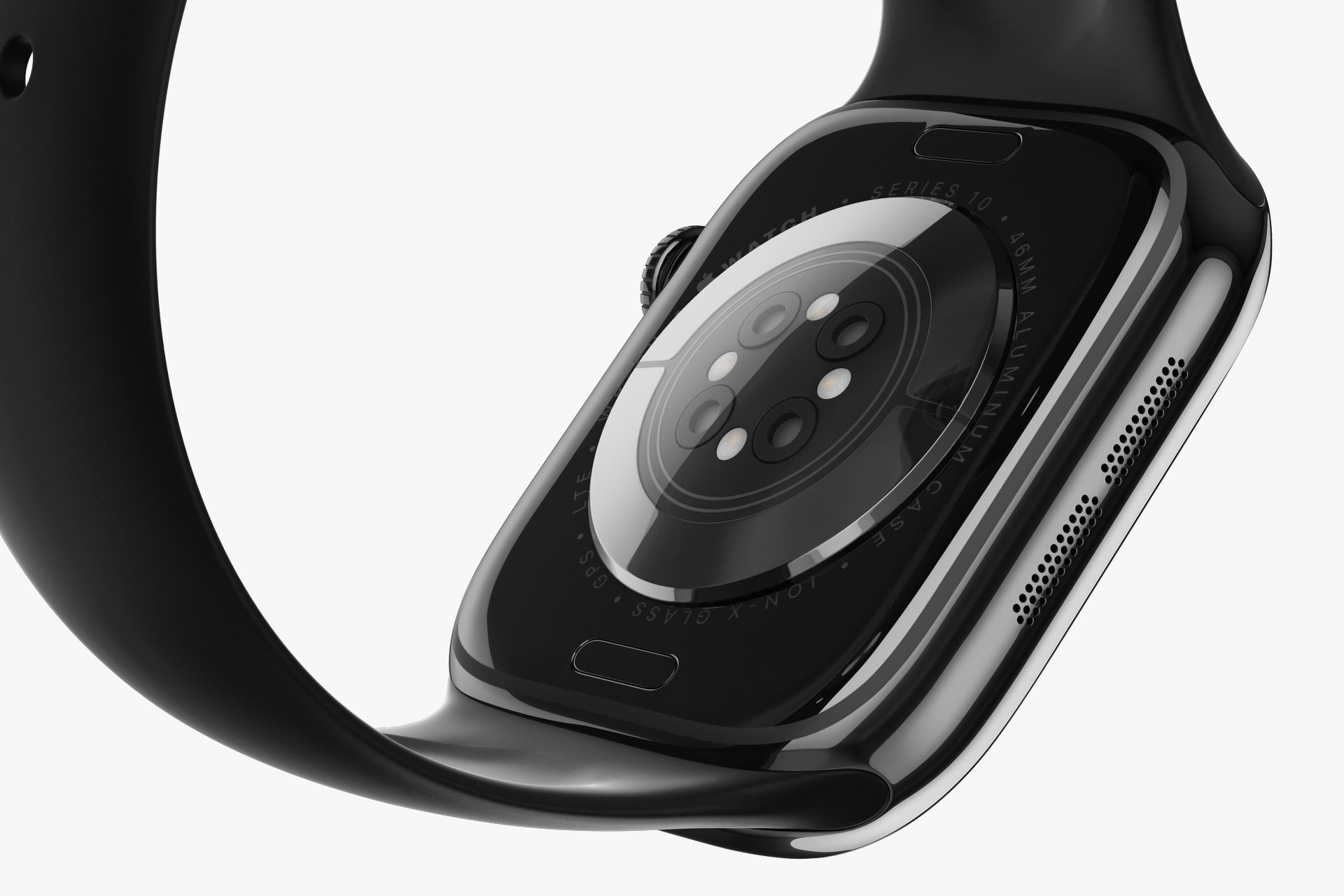 Apple Watch Series 10 Aluminum and Titanium All colors 3D model_5