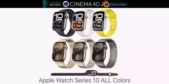 Apple Watch Series 10 Aluminum and Titanium All colors