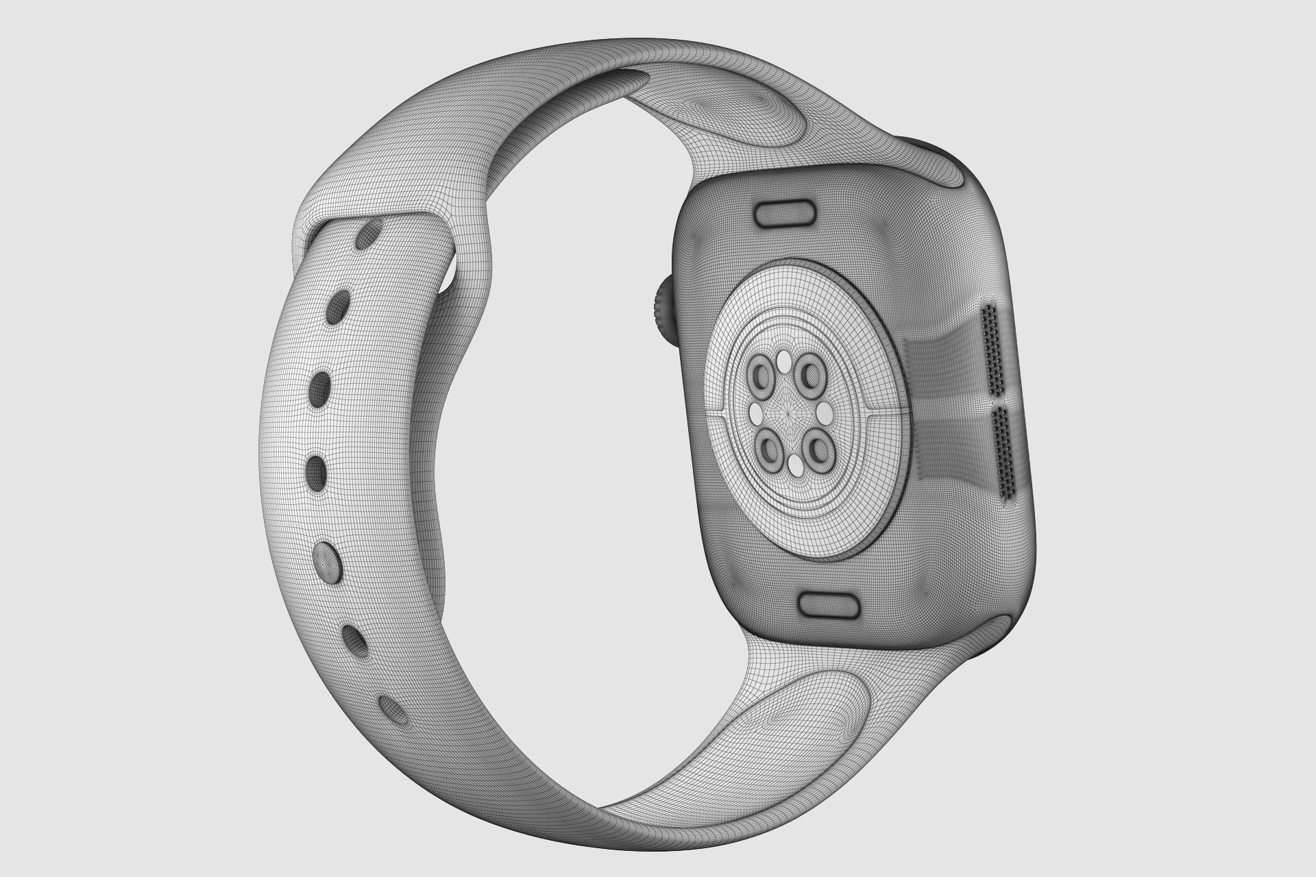 Apple Watch Series 10 Aluminum and Titanium All colors 3D model_20
