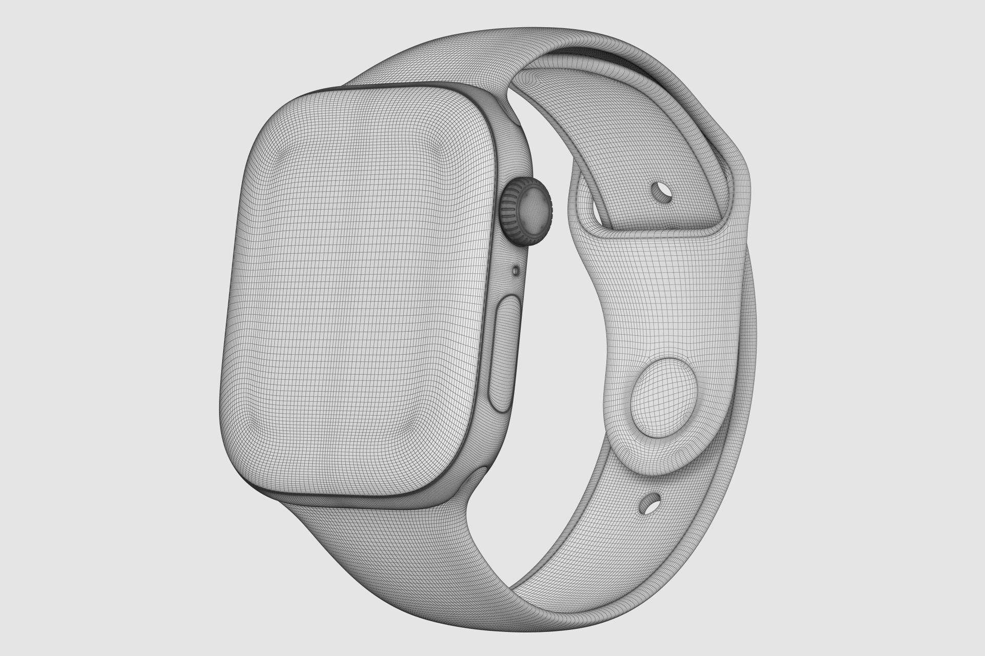 Apple Watch Series 10 Aluminum and Titanium All colors 3D model_16