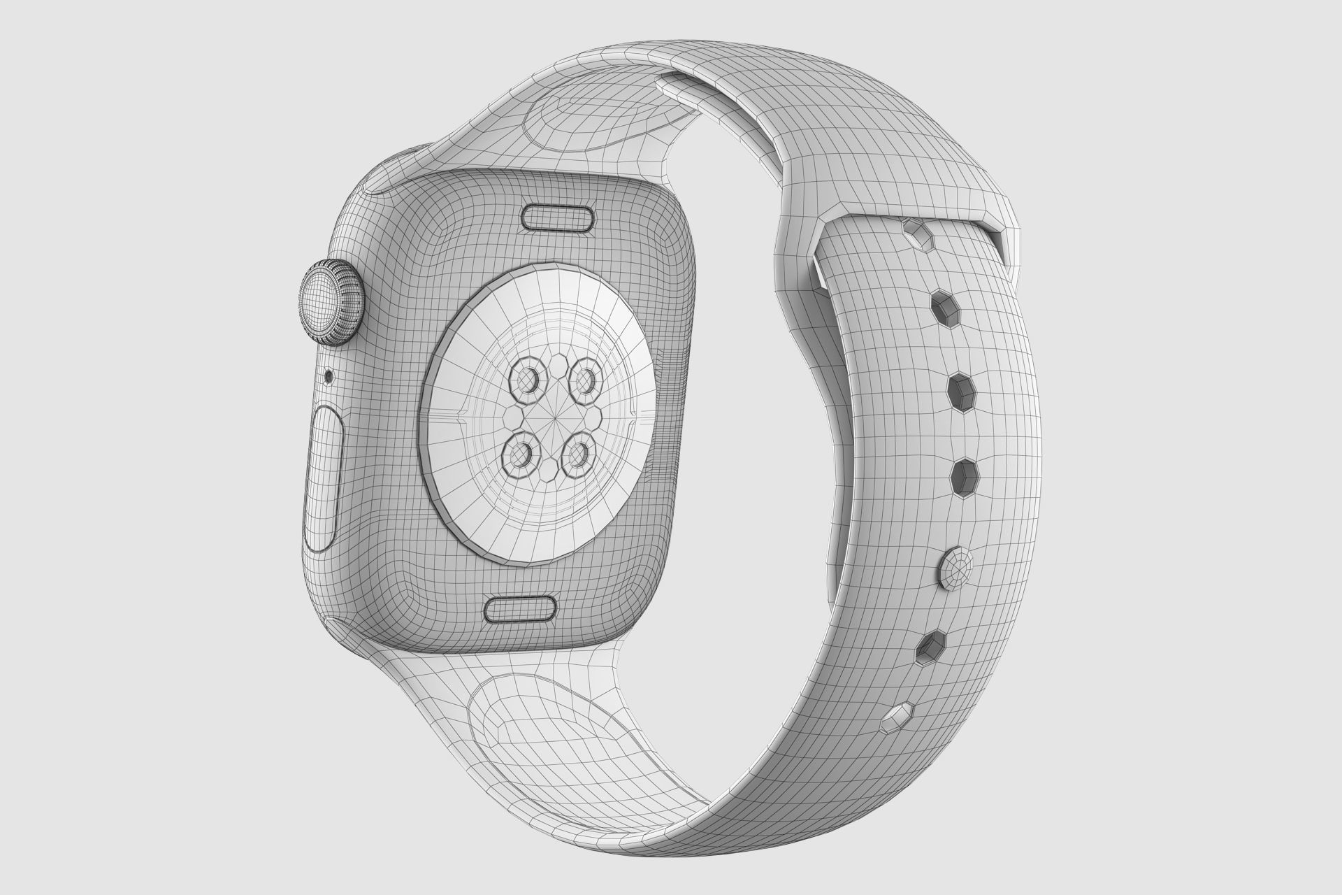 Apple Watch Series 10 Aluminum and Titanium All colors 3D model_17