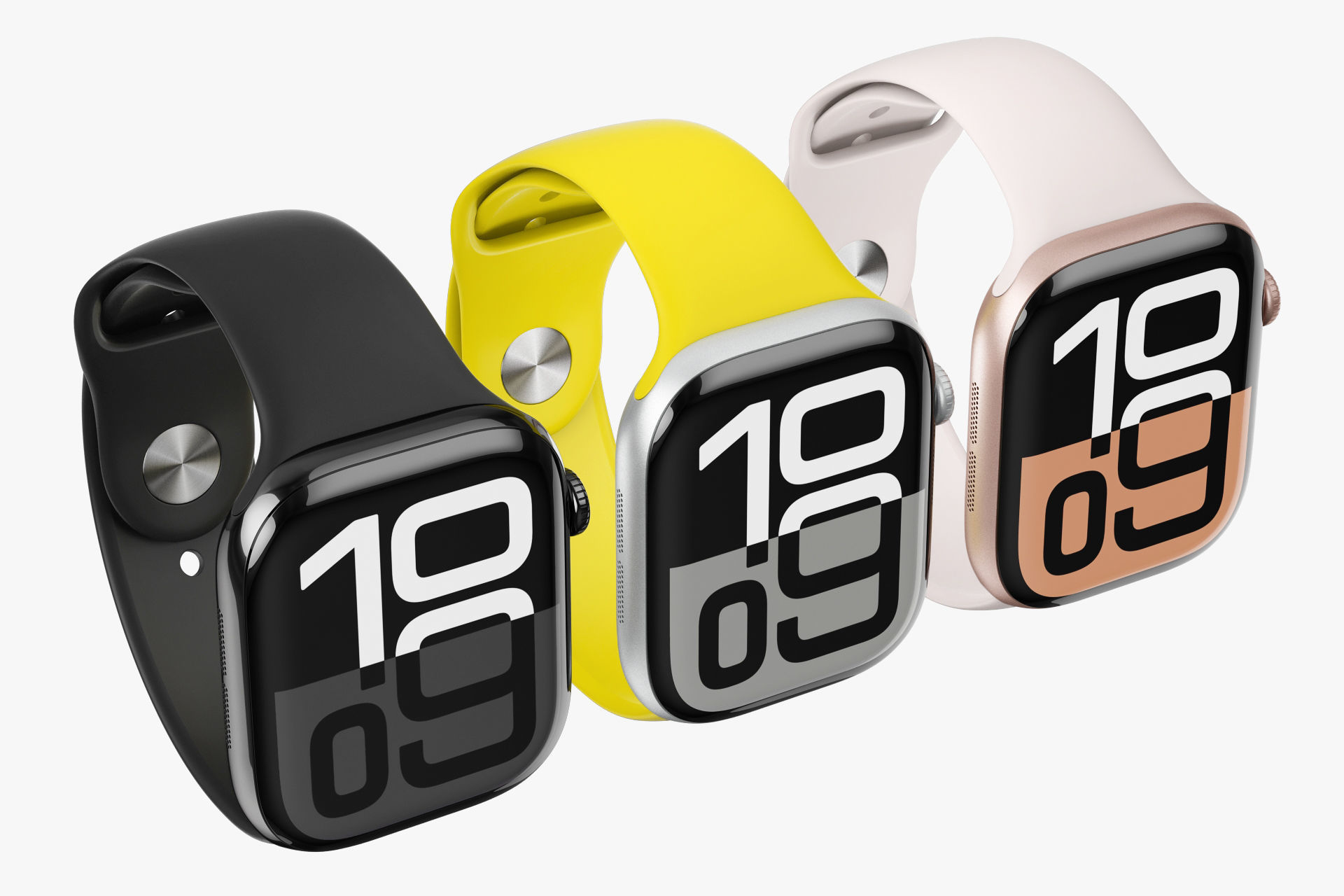 Apple Watch Series 10 Aluminum and Titanium All colors 3D model_13