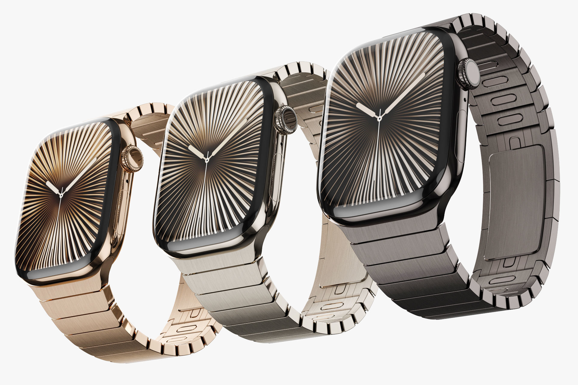 Apple Watch Series 10 Aluminum and Titanium All colors 3D model_38