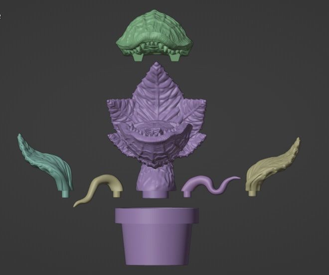 Audrey 2 Little Shop of Horrors 3D print model_5