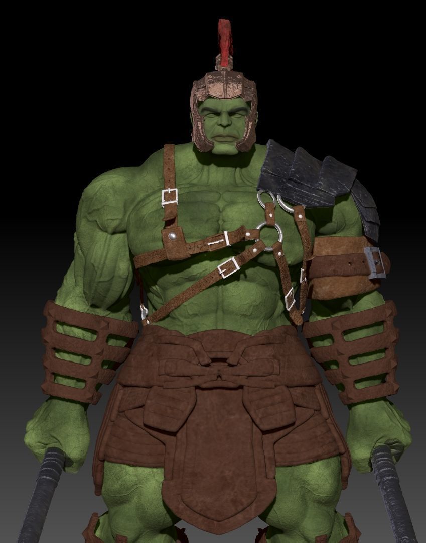Hulk Gladiator 2024 Diorama 3D print model_23
