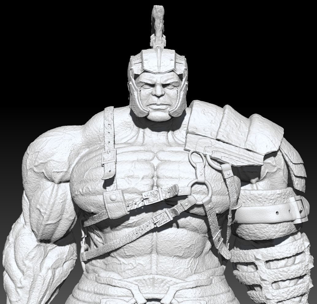 Hulk Gladiator 2024 Diorama 3D print model_2