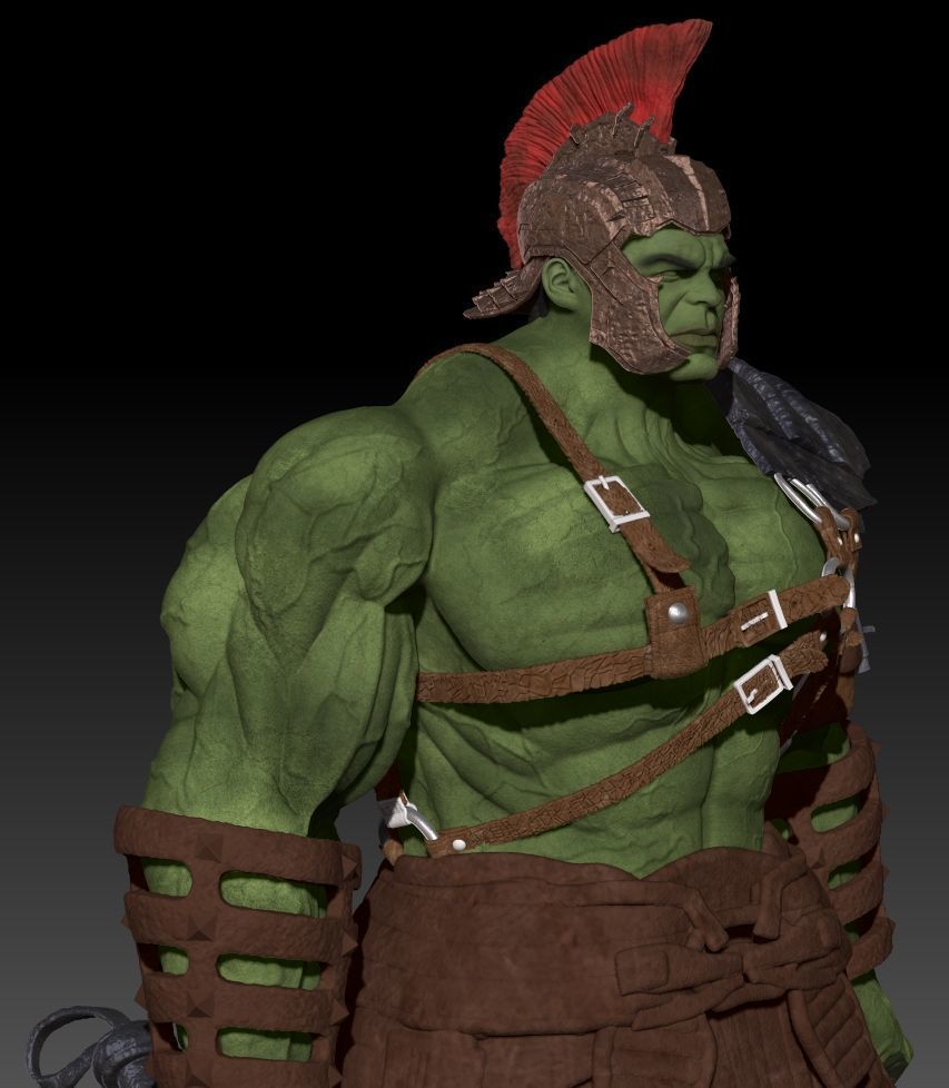Hulk Gladiator 2024 Diorama 3D print model_16