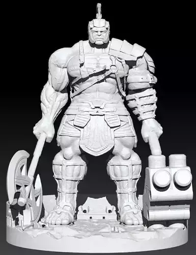 Hulk Gladiator 2024 Diorama