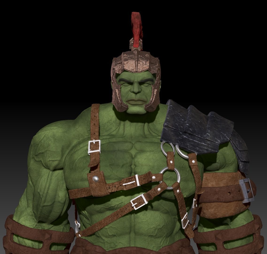 Hulk Gladiator 2024 Diorama 3D print model_24