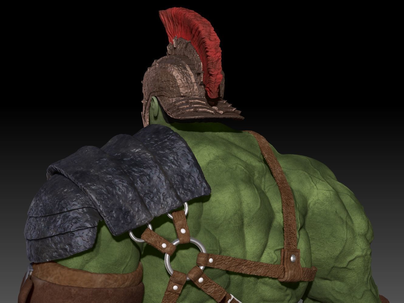 Hulk Gladiator 2024 Diorama 3D print model_15