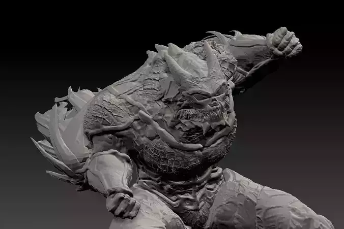 Kaiju No8  3D Model STL for Printing