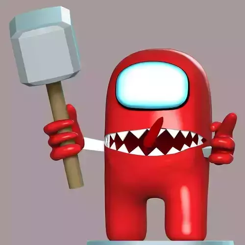 Among Us - Impostor 3D print model