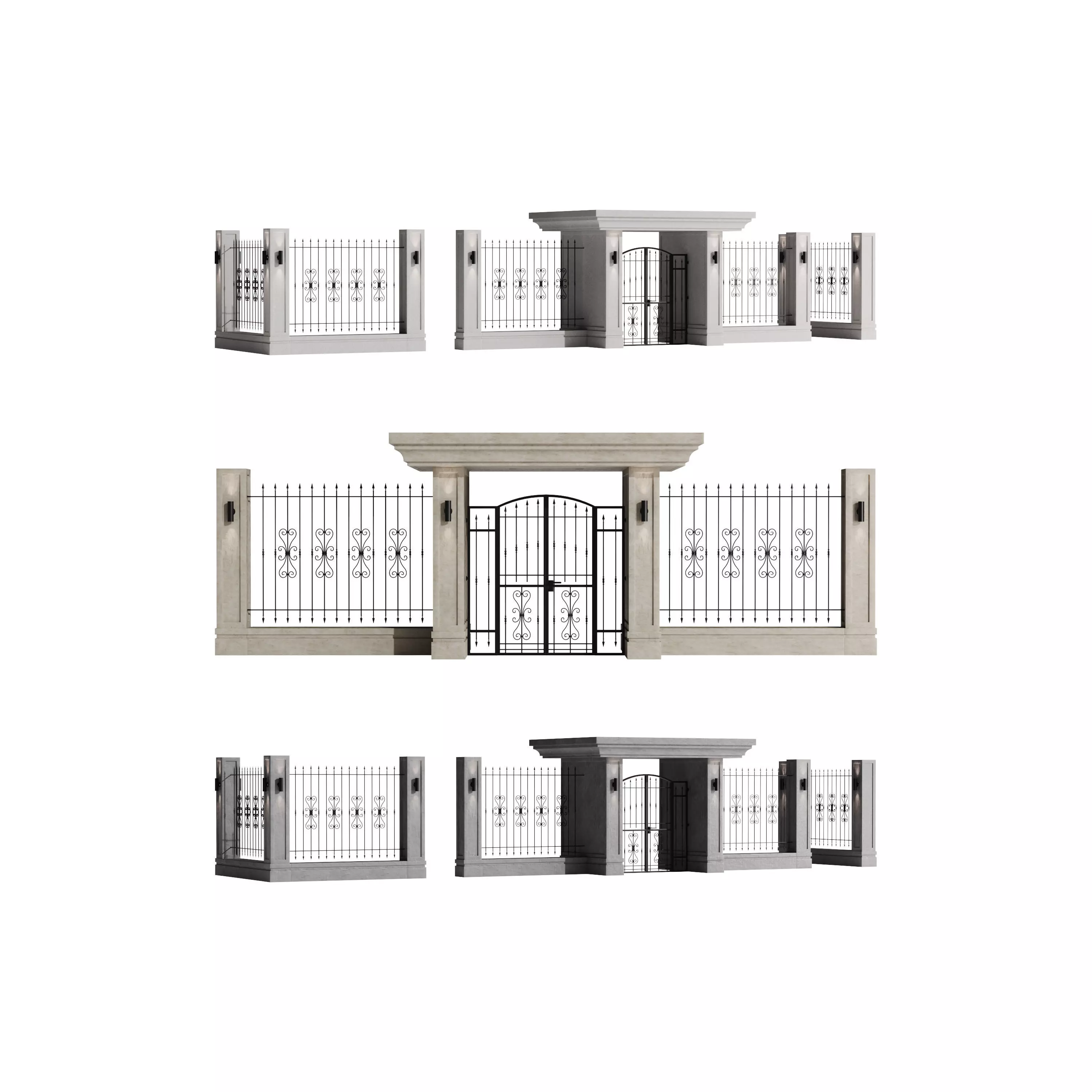 Fencing 6 3D model_0