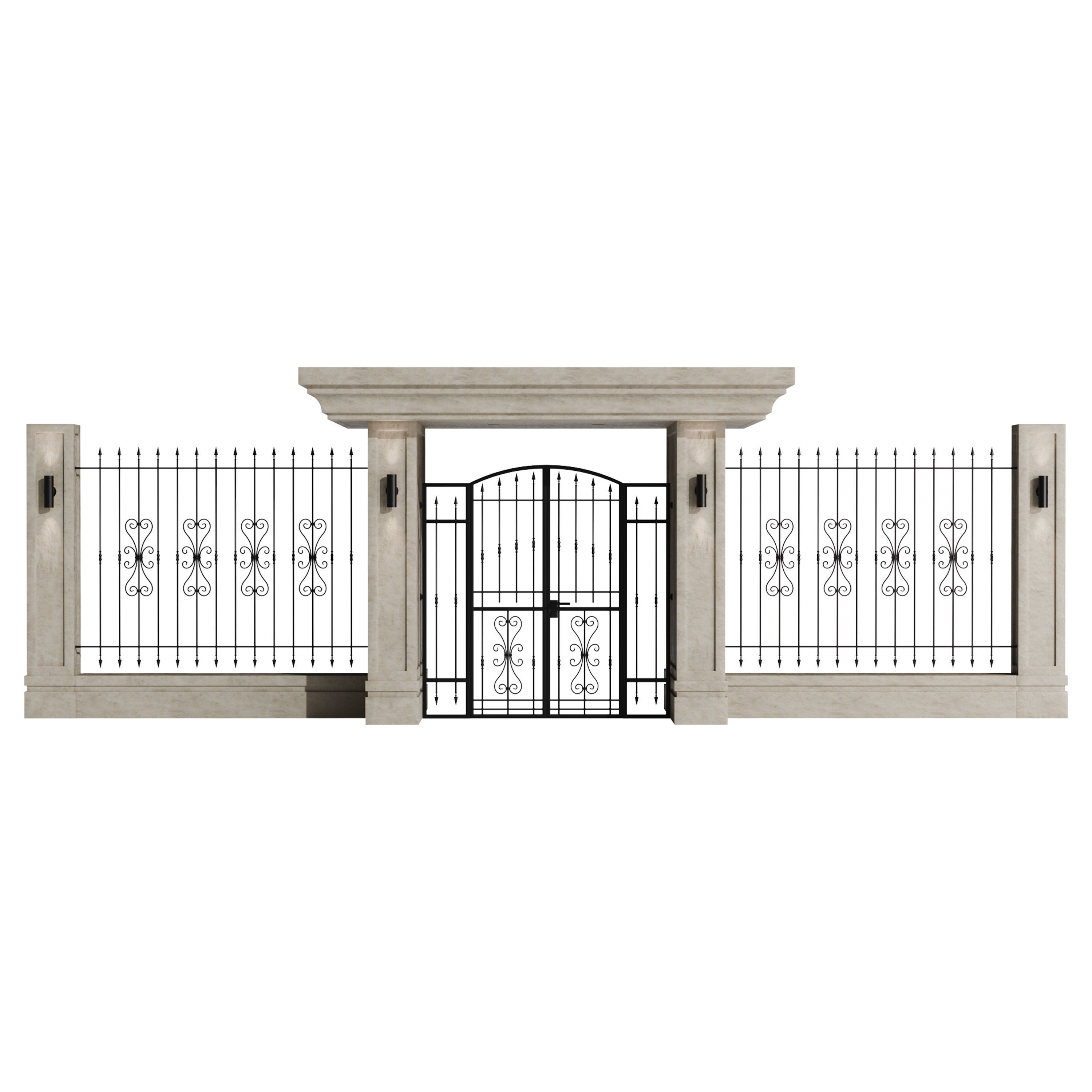 Fencing 6 3D model_3