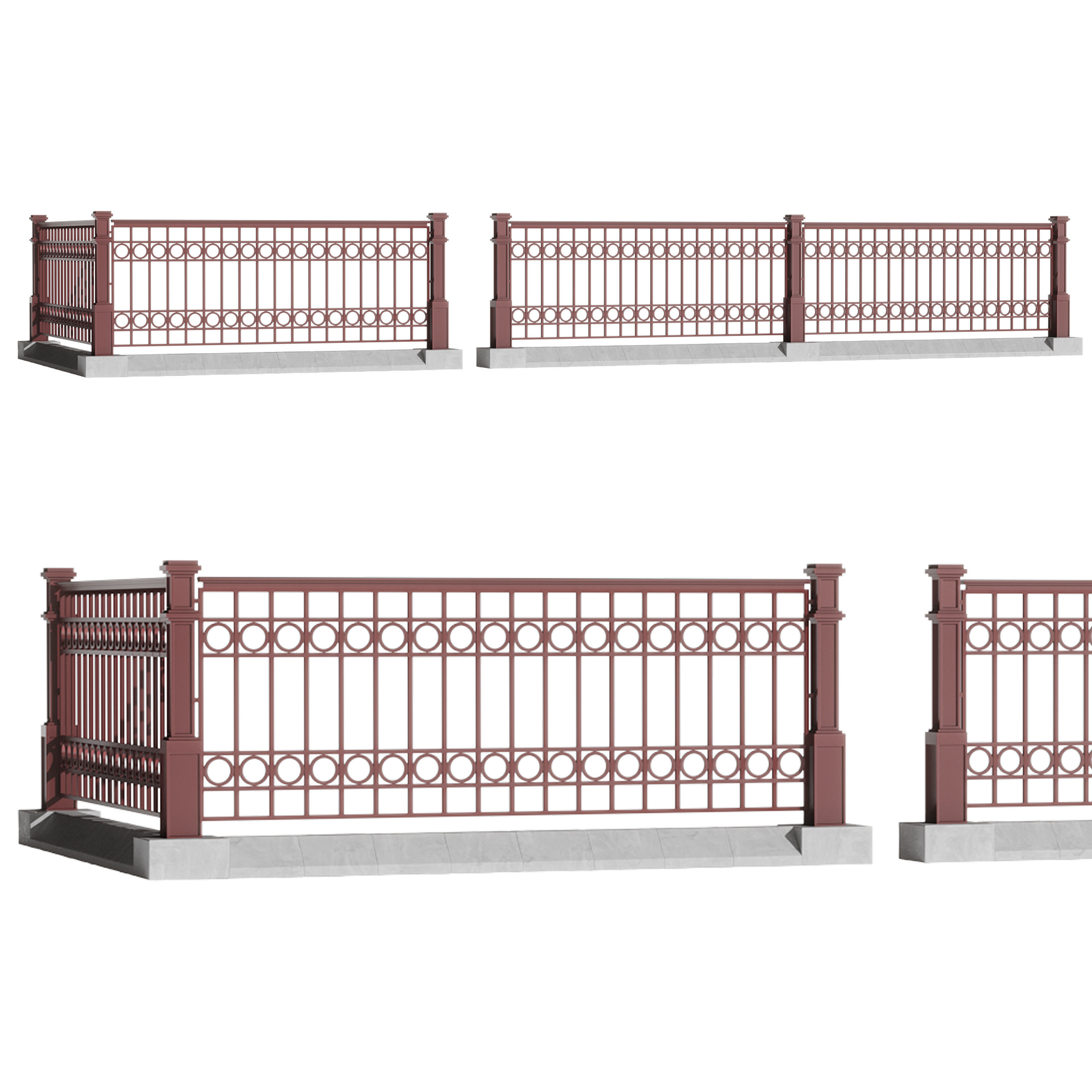 Fencing7 3D model_3