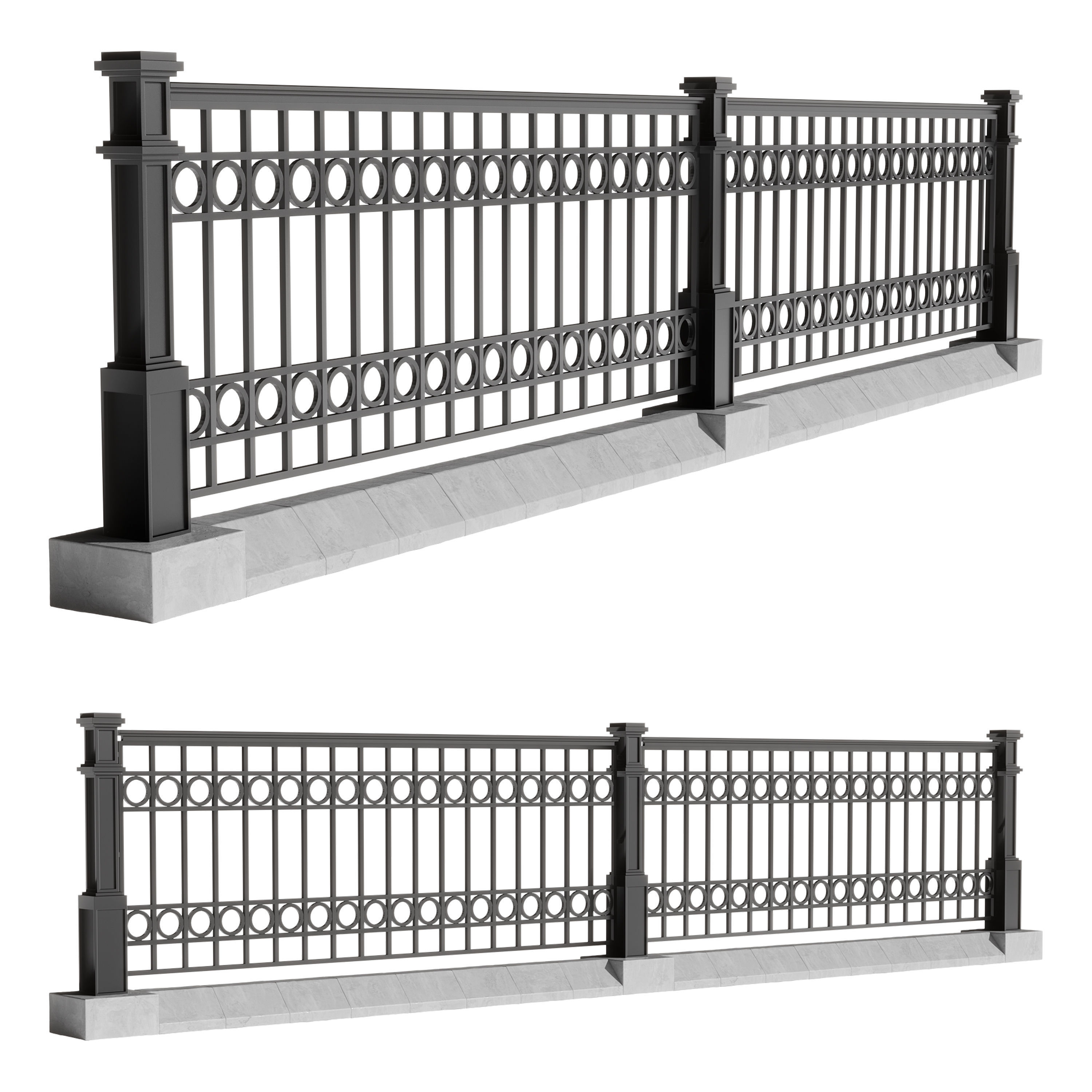 Fencing7 3D model_11