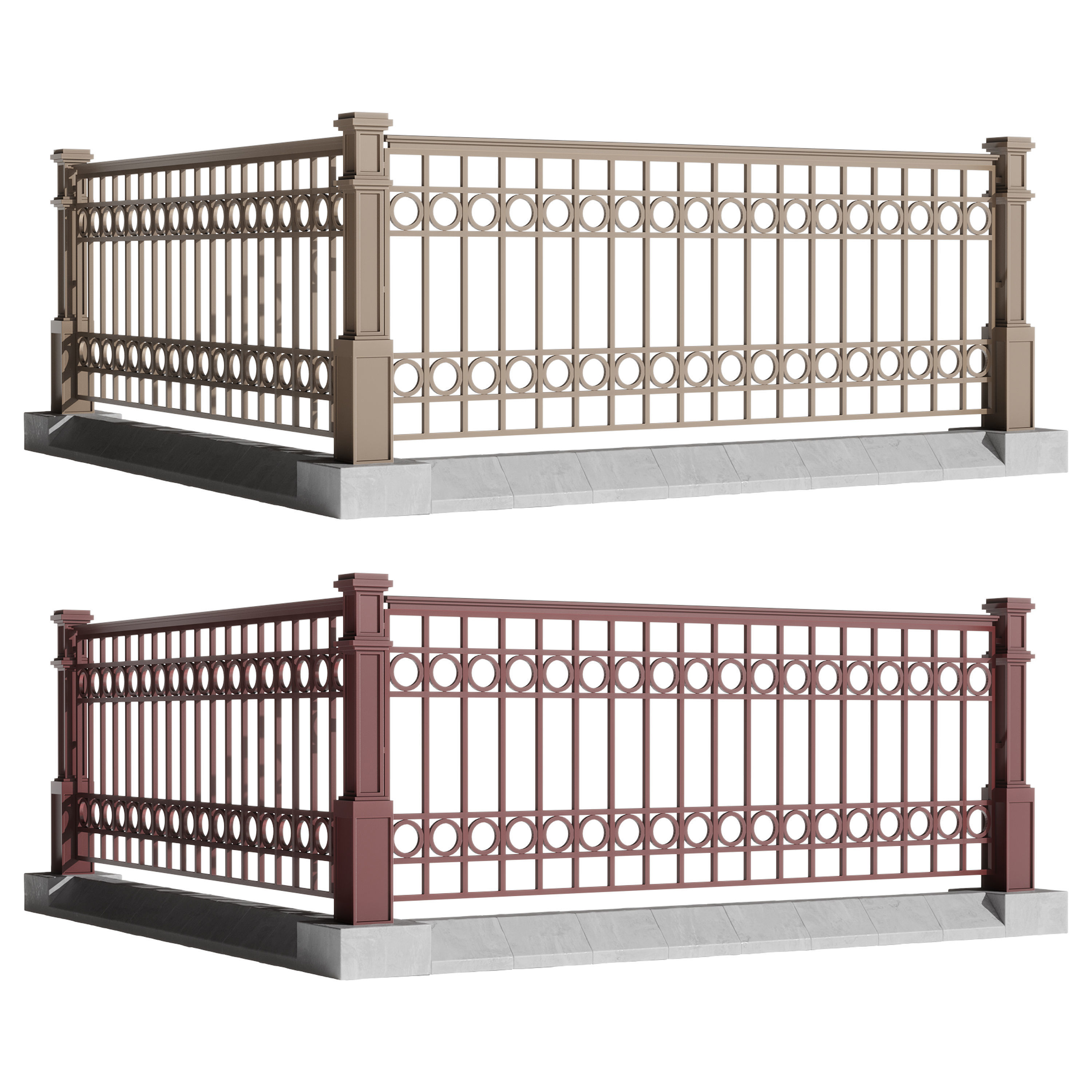 Fencing7 3D model_12