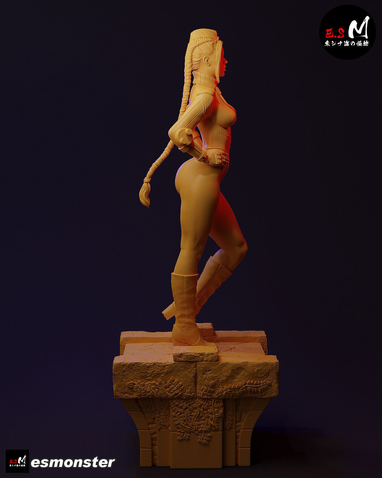CAMMY 4 CHARACTER BY ESM 3D print model_22