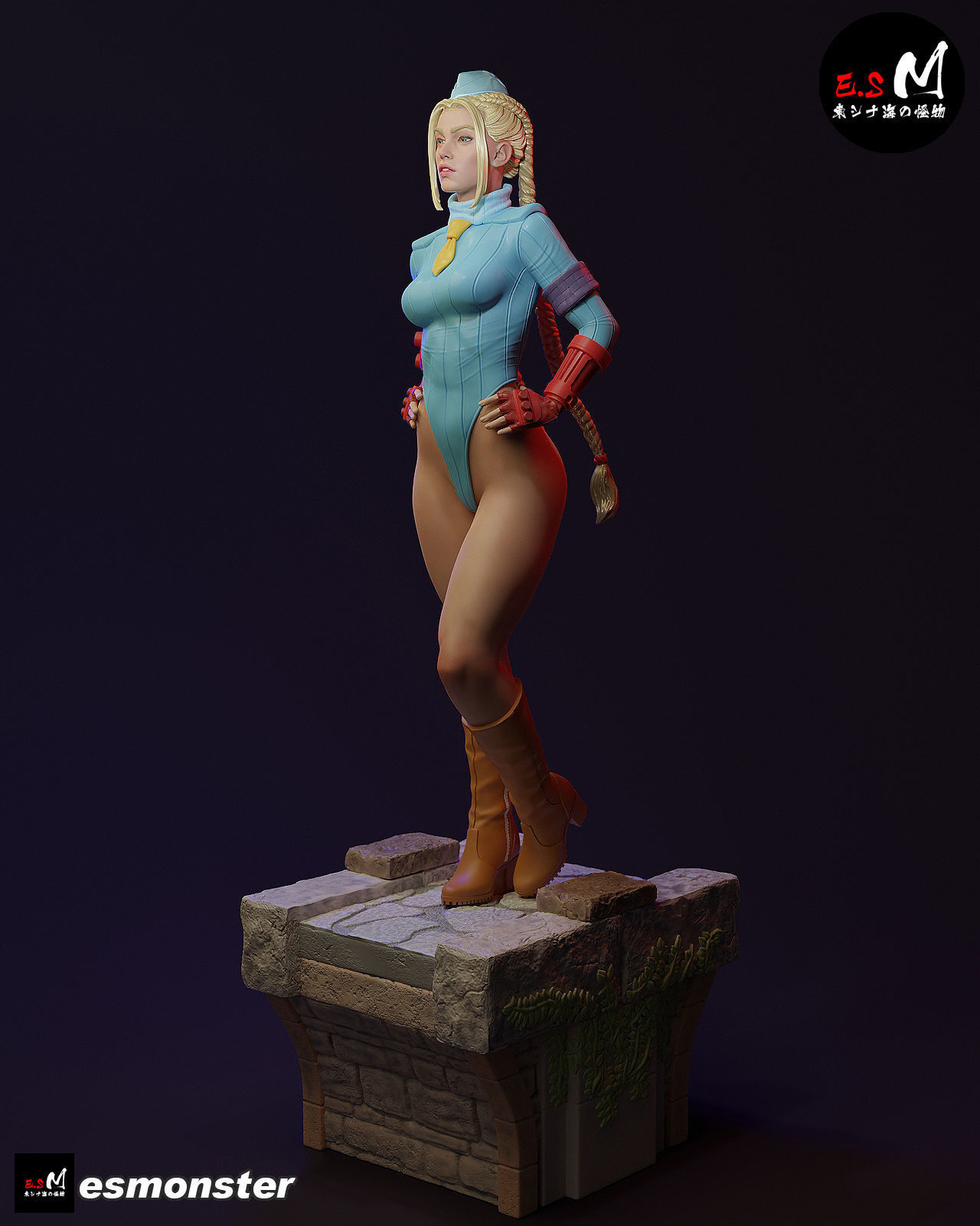 CAMMY 4 CHARACTER BY ESM 3D print model_19
